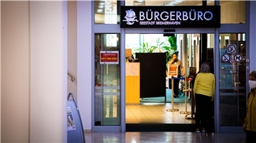 Das Bürgerbüro Mitte in Bremerhaven. 