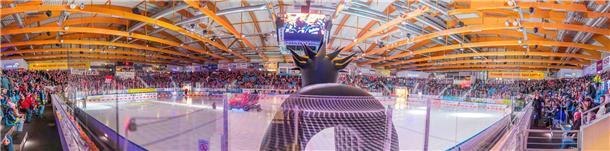 DEL 2022/23 Fischtown Pinguins gegen Iserlohn Roosters. Im Bild: Weites Panorama...