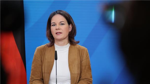 Baerbock fordert von G20-Treffen in Indien Signal an Moskau „Dem zynischen Spiel Russlands entgegentreten: Bundesaußenministerin Annalena Baerbock.