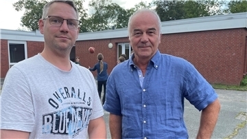 Dennis Kittel und Bernd Maibaum sind die neuen Leiter der Zinzendorfschule in Tossens.