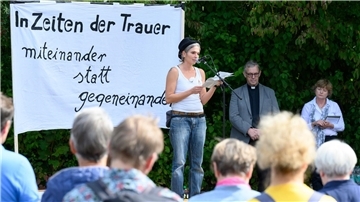 Der Aktionstag wurde vom Bündnis „Friedland ist bunt“ organisiert. 