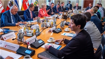 Der Ausbau der Windkraft-Nutzung auf See war zentrales Thema beim Treffen der norddeutschen Regierungschefs in Schwerin.  