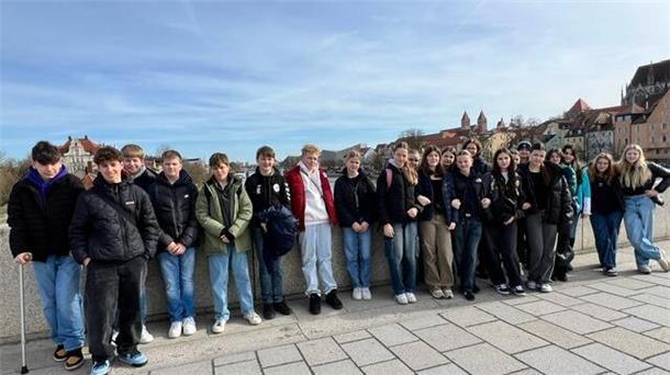 Gruppe Schüler