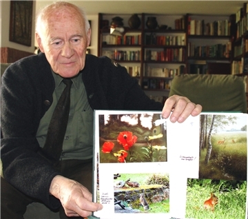 Der begeisterte Jäger Gerhard Blume