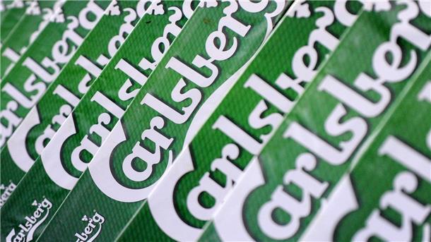 Der Brauereikonzern Carlsberg schreibt rote Zahlen.