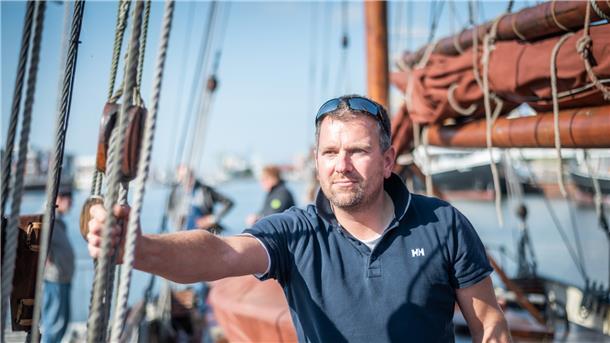 Der Bremerhavener Andreas Wunderlich ist in Radio- und Fernsehen präsent. Foto: Hartmann
