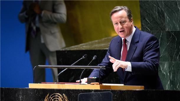 Zwei Jahre Ukraine-Krieg: Scharfe Russland-Kritik in UN Der britische Außenminister David Cameron über Putin: „Das ist kein Mann, der den Kompromiss sucht.“