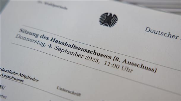Ein Haushalt für drei Monate: Bundesetat für 2025 steht Der Bundesetat für 2025 steht: Der Haushaltsausschuss des Bundestags hat seine Bereinigungssitzung abgeschlossen. Mitte September wird er im Parlament verabschiedet.