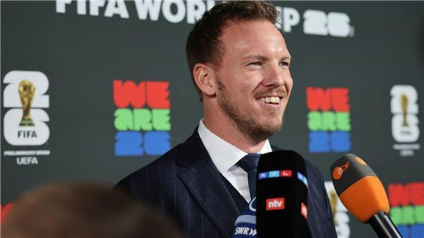 Nagelsmanns Lächeln: DFB-Auswahl Favorit in der WM-Quali Der Bundestrainer hat das große Ziel für die WM 2026 längst ausgerufen.