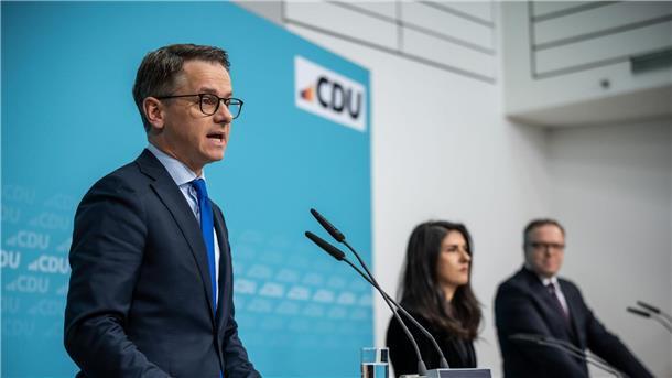 Der Chef der CDU-Grundsatzkommission, Generalsekretär Carsten Linnemann.