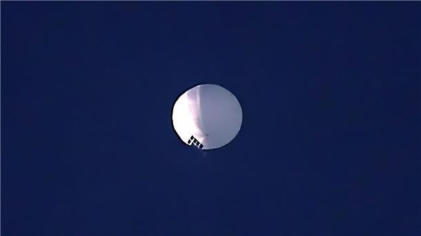 Der chinesische Ballon soll Daten über US-Militärstandorte gesammelt haben.