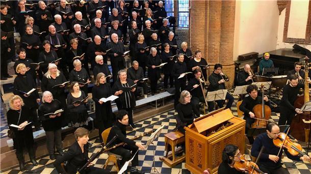 Der Chor der Stadtkantorei ist gefordert, wenn am 16. April die Missa Solemnis von Beethoven erklingen wird.