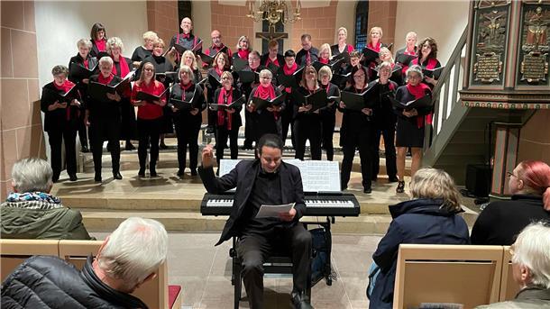 Der Chor Via Nova begeisterte das Publikum in der St.-Viti-Kirche