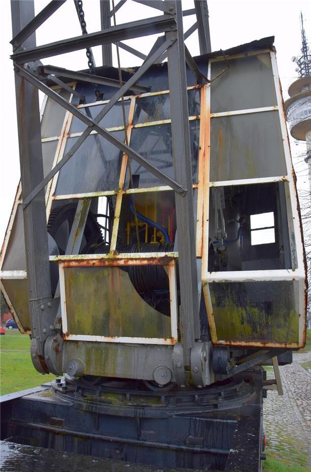 Rettung naht: Diese Pläne hat das Schifffahrtsmuseum für drei marode Kräne Kran