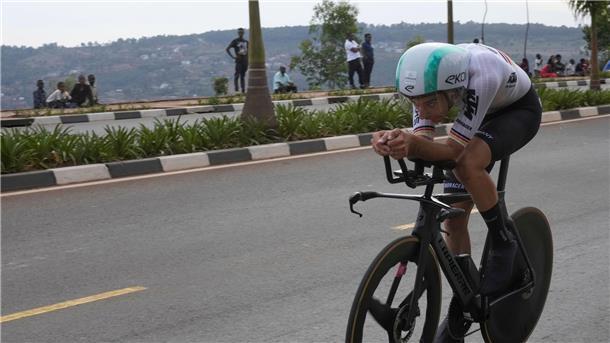 Der deutsche Radprofi Miguel Heidemann war Teil des deutschen Mixed-Teams bei der EM. (Archivbild) 