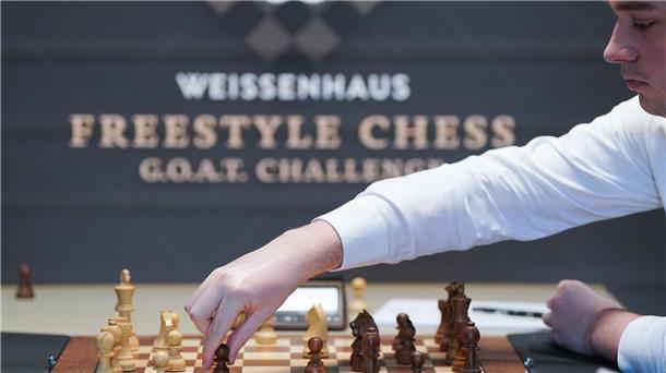 Der deutsche Schachprofi Vincent Keymer.