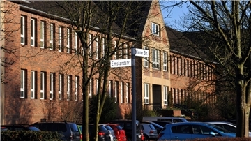 Ein Bundeswehrgebäude