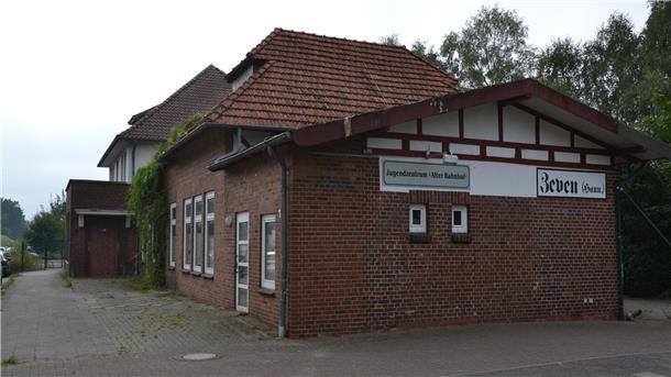 Der ehemalige Staatsbahnhof in Zeven