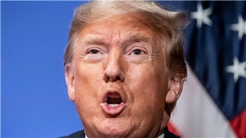 Der ehemalige US-Präsident Donald Trump trat in einer Bürgerfragestunde beim Fernsehsender CNN auf.