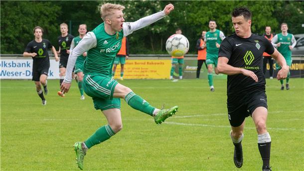 Heeslinger SC unterliegt 0:1 nach enttäuschender Vorstellung beim Letzten Der eingewechselte Fabio Gerke agierte am Sonntag ebenso glücklos wie seine Mitspieler.