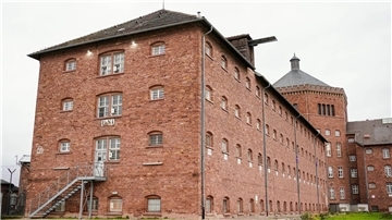 Der entflohene Schwerverbrecher saß in der Justizvollzugsanstalt in Bruchsal ein.