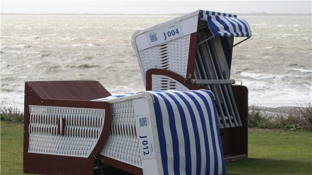 Der erste Herbststurm erreicht Norderney.