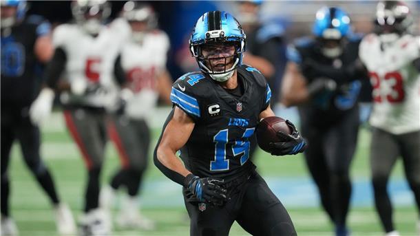 St. Brown mit Touchdown bei Lions-Heimsieg gegen Tampa Bay Der erste Touchdown der Partie ging auf das Konto von Amon-Ra St. Brown