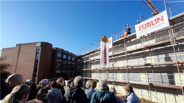 Der Erweiterungsbau der Ostemed-Klinik