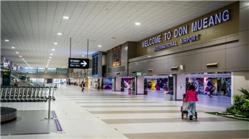 Der Flughafen Don Mueang in Bangkok (Symbolbild).