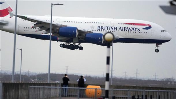 Flugverkehr über Großbritannien gestört Der Flugverkehr über London wurde massiv beeinträchtigt. (Symbolbild)