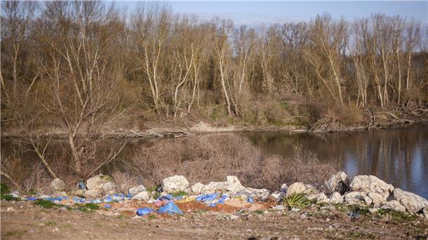 Der Fluss Mariza (Fluss Evros in Griechenland) fließt an der Grenze zwischen der Türkei und Griechenland. (Archivbild)