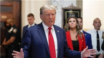 Der frühere US-Präsident Donald Trump soll Interesse am Chefposten im Kongress haben.