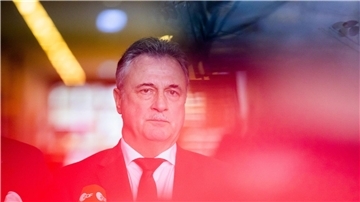 Der GDL-Vorsitzende Claus Weselsky äußert sich in Berlin zum Scheitern der Tarifverhandlungen zwischen der Gewerkschaft und der Deutschen Bahn.