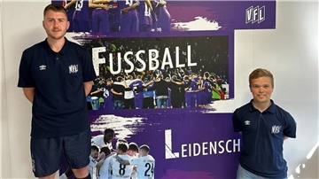 Felix Petersen (rechts) und Lennard Klindworth
