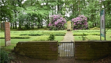 Der Russenfriedhof am Kronshusen in Zeven