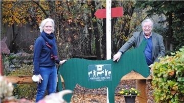 Der gemeinnützige Landpark Lauenbrück muss erneut schließen. Parkbetreiber Katharine und Friedrich-Michael von Schiller bedauern das und hoffen weiterhin auf die Unterstützung der Bürger.