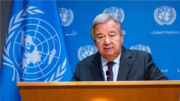 Der Generalsekretär der Vereinten Nationen, António Guterres.