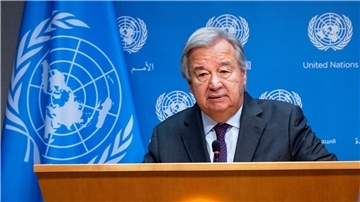 Der Generalsekretär der Vereinten Nationen, António Guterres.