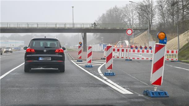 Der Hafentunnels ist wegen Wartungsarbeiten gesperrt.