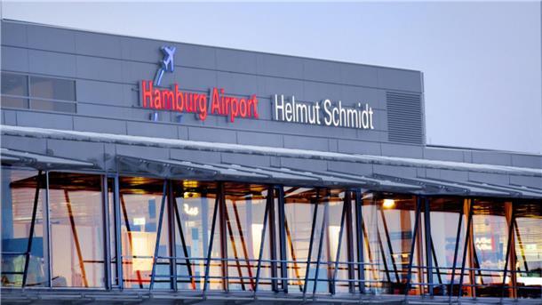 Blick auf den Hamburg Airport