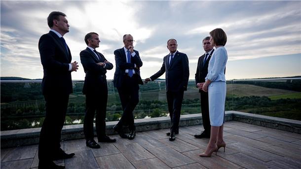 Der hochrangige Besuch aus der EU ist ein klares Zeichen der Solidarität mit der kleinen Republik Moldau in der Nachbarschaft der Ukraine.