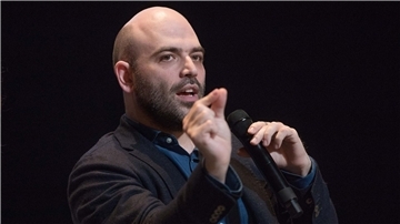 Der italienische Journalist und Schriftsteller Roberto Saviano.
