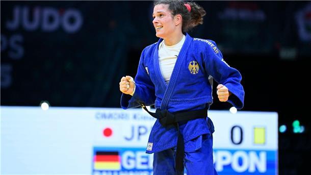 Judoka Mascha Ballhaus holt erneut WM-Bronze Der Jubel ist groß.