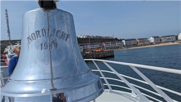 Der Katamaran „Nordlicht“ der Reederei Cassen Eils startet nicht von der Bremerhavener Seebäderkaje aus Richtung Helgoland.