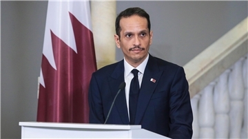 Der katarische Regierungschef Mohammed bin Abdulrahman Al Thani hält eine Verlängerung der Feuerpause für möglich.