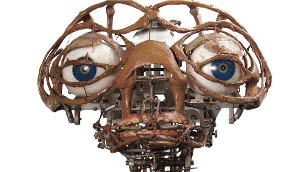 E.T.-Modell für Millionensumme versteigert Der Kopf des mechanischen E.T.-Modells gilt als technische Meisterleistung.