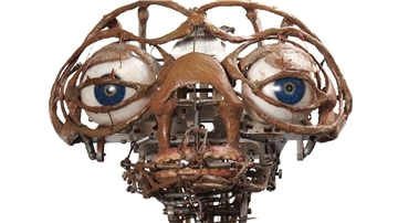 Der Kopf des mechanischen E.T.-Modells gilt als technische Meisterleistung.