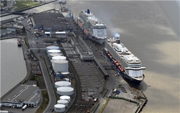 Der Kreuzfahrtterminal ist in die Jahre gekommen. Als Erstes soll jetzt die Columbuskaje neu gebaut werden.