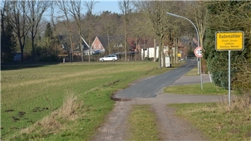 Eine Wiese westlich des Brümmerhofer Weges in Bademühlen.