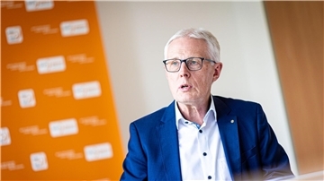 Der LSB-Vorstandsvorsitzende Reinhard Rawe.